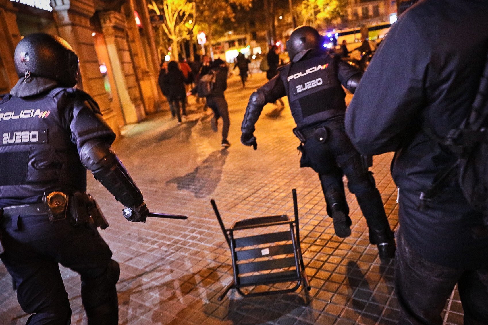 police barcelone