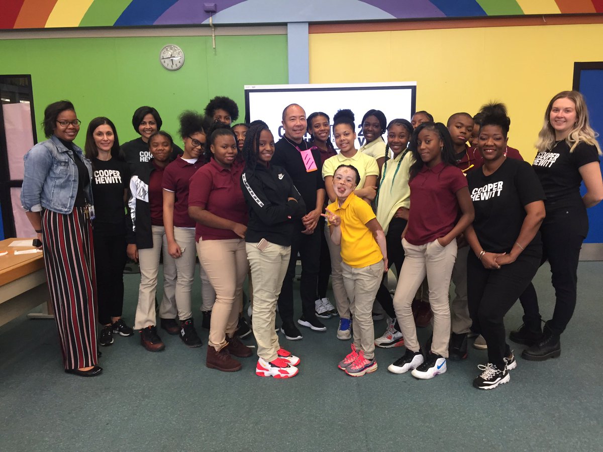 RukiRavikumar's tweet photo. The @cooperhewitt education team 💕people and design community of Detroit! Thanks @designcoredet @amazon @detroitpublics1 for being such warm hosts. It takes a village to spread the message of #designliteracy https://t.co/L5OWs9PBac