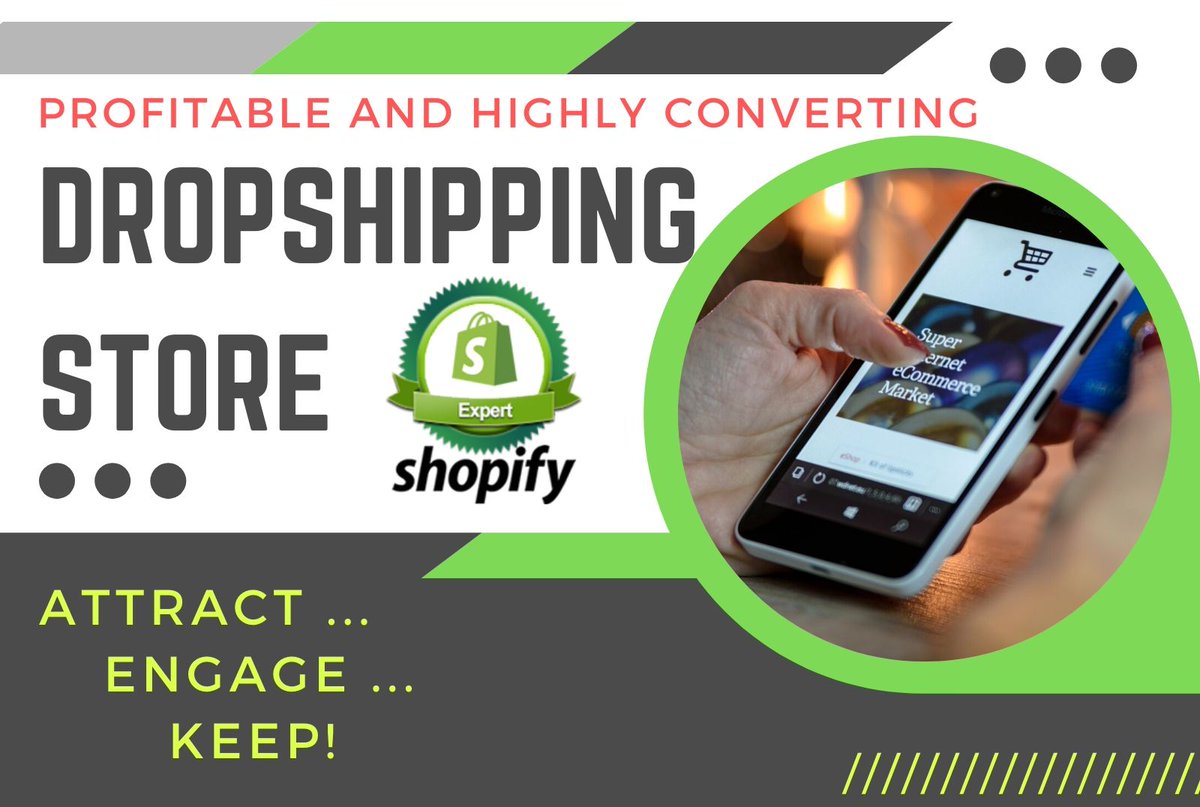 Web_Designer30's tweet image. Get your 6-Figure Dropshipping Website setup!

If you are interested in more profit and money, then check out the link in bio or just send a message.

#Shopify #webdesign #webdevelopment #USA  #UK #dropshipping #Website #WebsiteDevelopment #AliExpress #onlinemoney #onlinestore