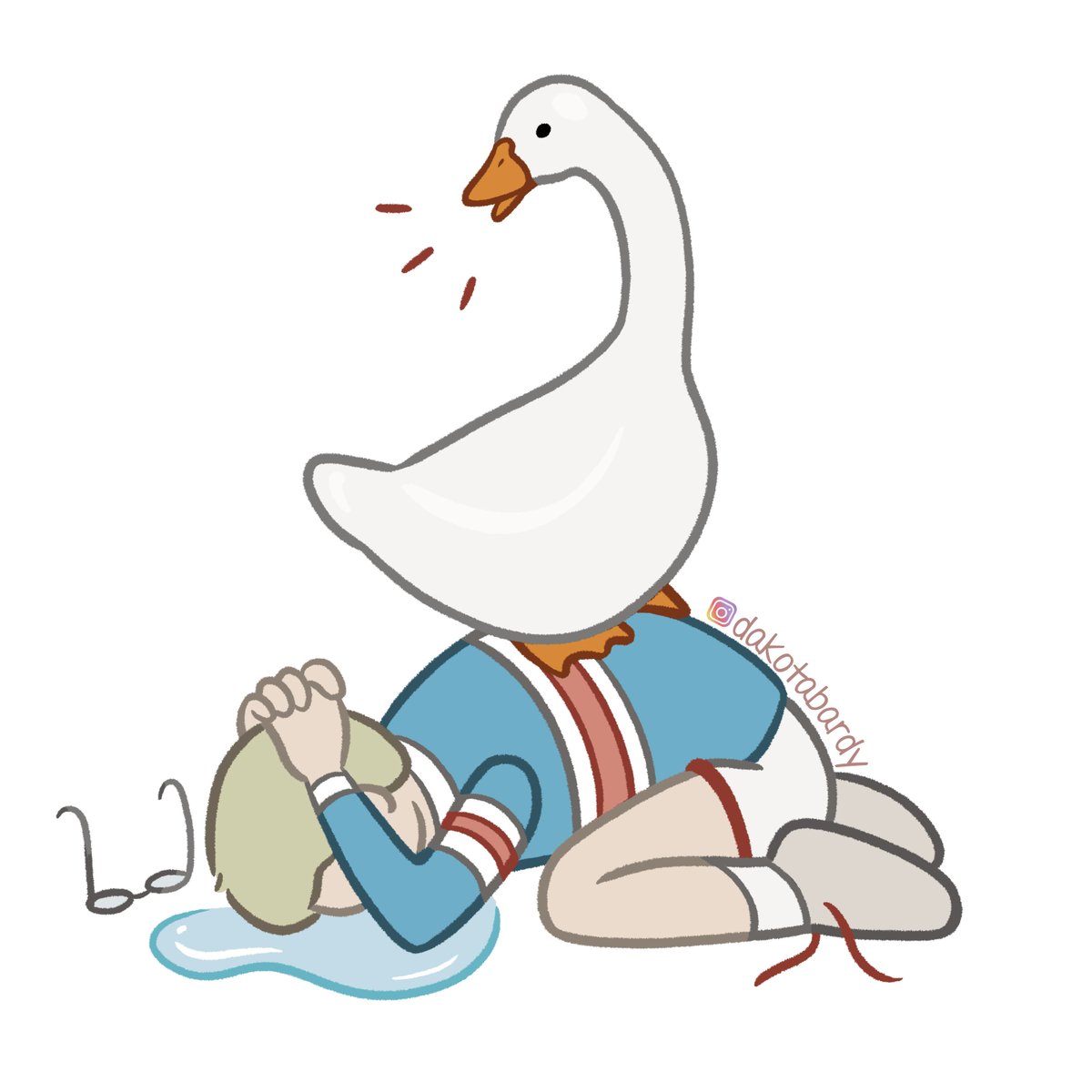 DakotaBardy's tweet photo. I want 100 more levels of #UntitledGooseGame https://t.co/tcBlgyrdro