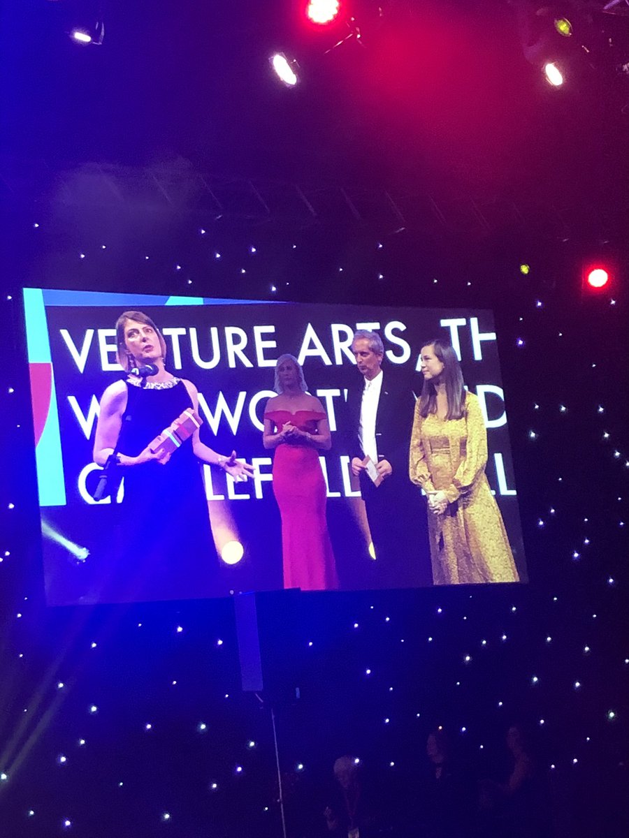 Congratulations <a href="/VentureArts/">Venture Arts</a> <a href="/CastlefieldGall/">Castlefield Gallery</a> <a href="/WhitworthArt/">the Whitworth</a> for the inspiring innovation award lovely acceptance words: ‘Manchester is the most inclusive city in the world’ #McrCultureAwards