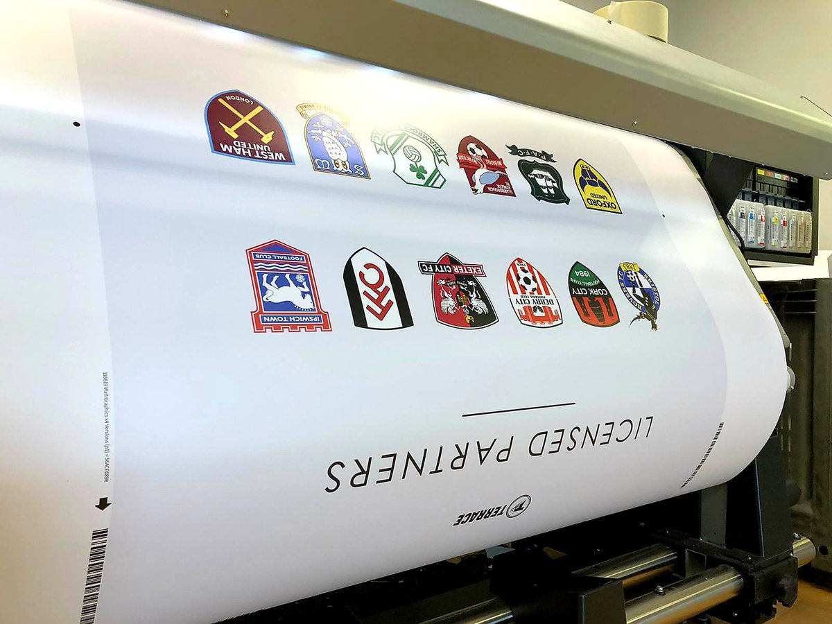 Behind the scenes, gearing up for the Sports merchandise and licensing show at Stamford Bridge this month!