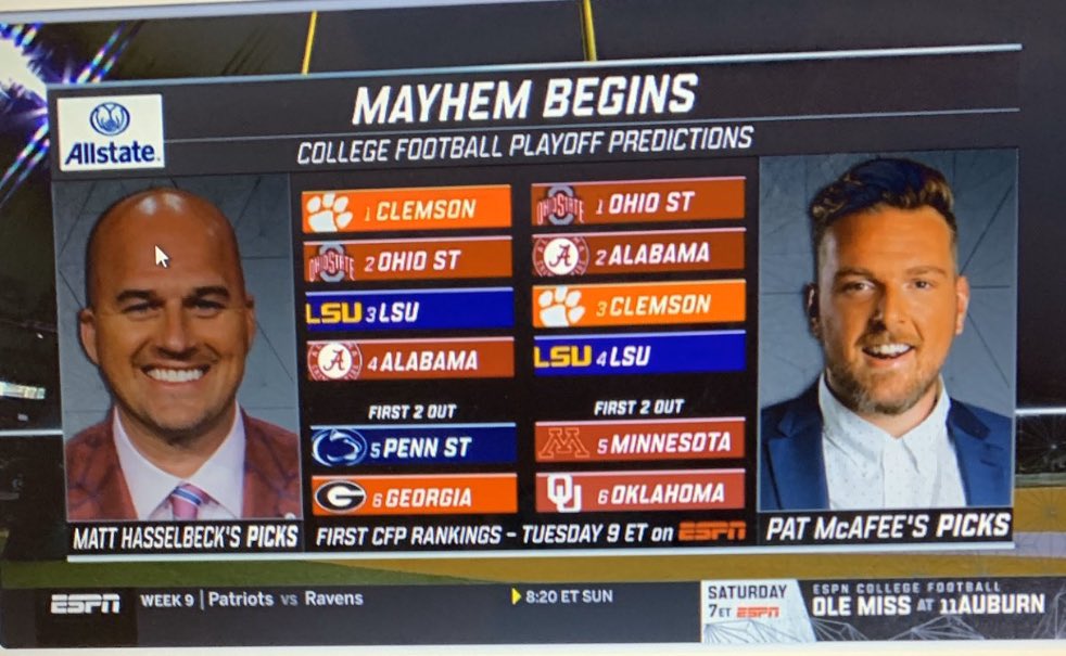 PatMcAfeeShow's tweet photo. I’ve been Rowing The Boat for a while now.. I got roasted a couple weeks ago on the internet putting Minnesota at 5.

SKI-U-MAH @Coach_Fleck https://t.co/8FsP0POPyB