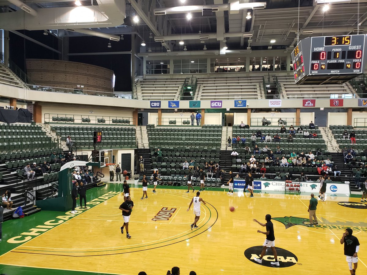 Arena #142 to complete the state of Illinois and kick off the 2019-20 #Mission351 campaign on the campus of @ChiStateCougars. Significantly nicer facilities than I expected. I'm impressed.