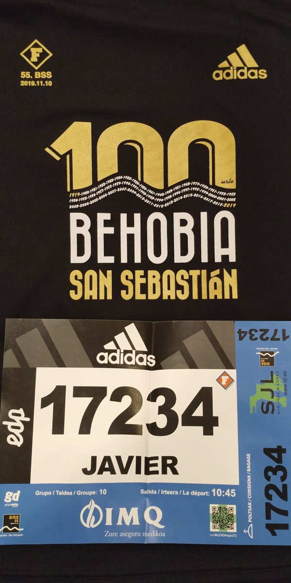 JavierMuizHernn's tweet photo. Preparado y dispuesto para disfrutar de #BehobiaSS espero que el tiempo me  de un poco de tregua en mi debut @miguitarunning https://t.co/bUU3h9rUJk