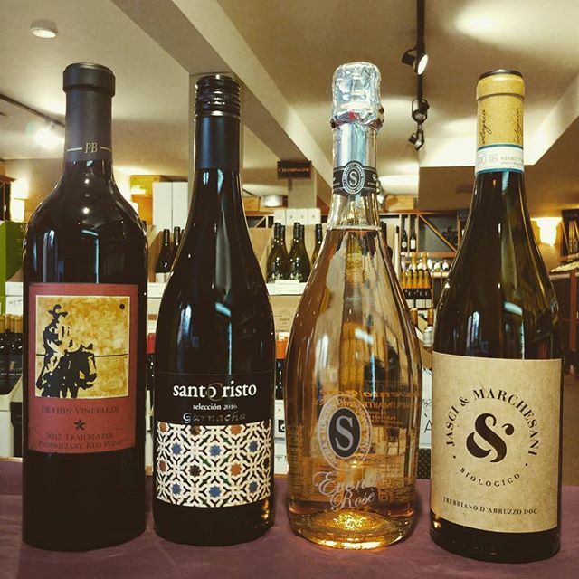 Owen from <a href="/plaidcap/">Craig Elrick</a> is here this afternoon to give us a taste of these delicious wines. 1-5pm
°
°
°
#weekend #canmore wine #winelife #winelovers🍷 #winetasting #bubbles ift.tt/36N7uOt
