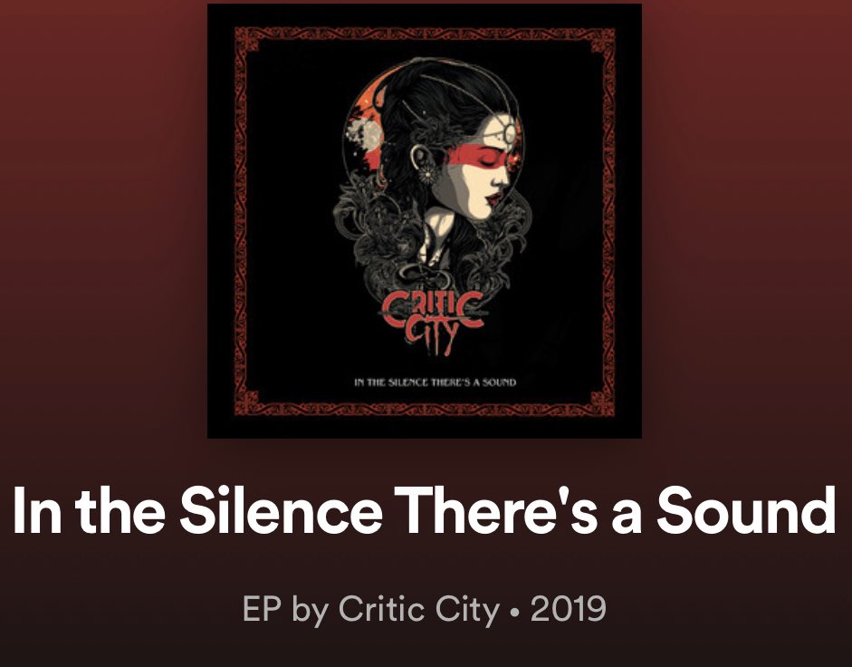 Our new EP “In The Silence There’s A Sound” is out on iTunes, Spotify, Tidal and more! Buy it! Put it on your playlists! 

If this reaches 50 #retweets we will give an EP to (5) random followers/retweeters. 

#CriticCity #NewMusic #Spotify #iTunes #EP #PromoteLocal #GiveAway #RT