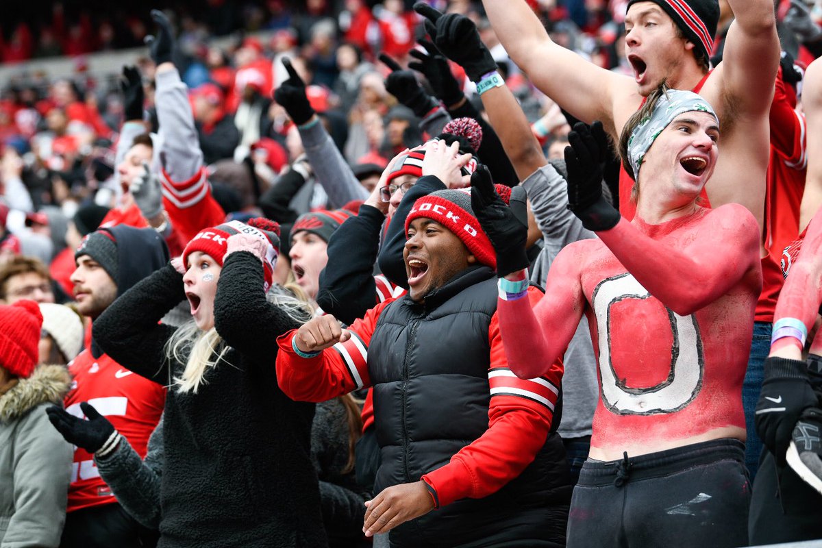 Another top-ranked afternoon in the Horseshoe. 😆🏈 O-H!