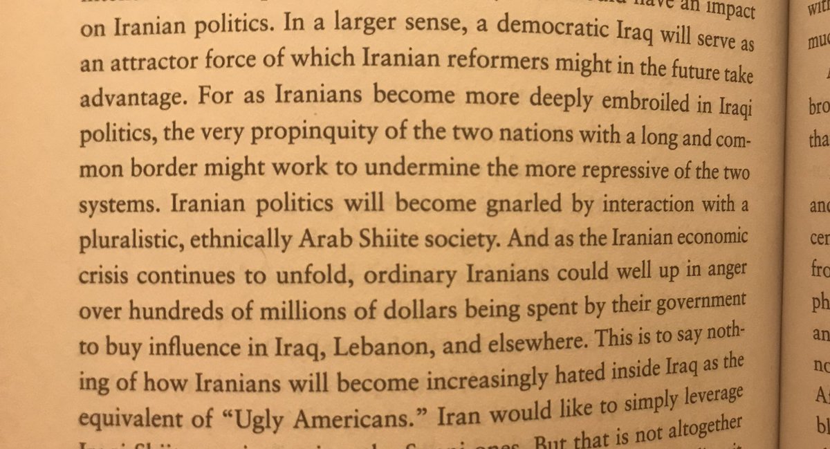 What #robertkaplan wrote about #iran in his book “the revenge of geography” in 2012 :