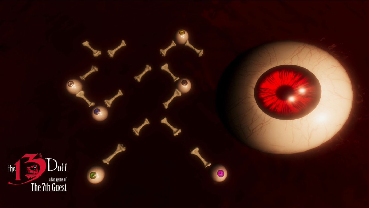Want to puzzle things out like the good old days?  Get The 13th Doll: A Fan Game of The 7th Guest on Steam and GOG today!
