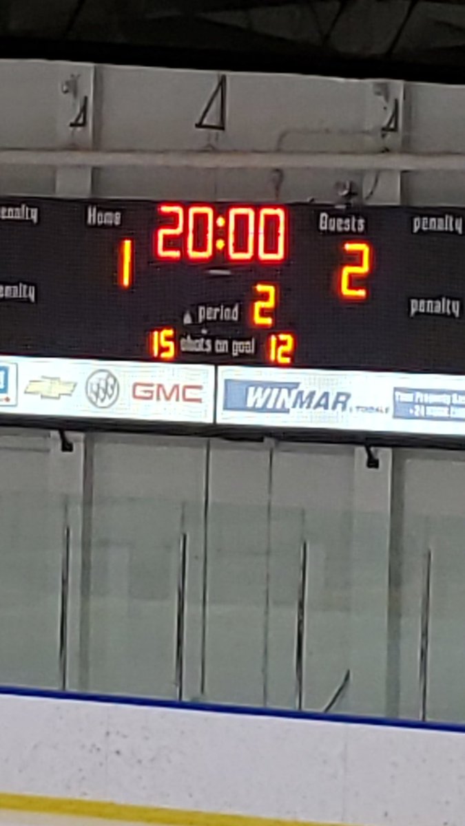 After 1 period of play Warman leads <a href="/TisdalePeeWeeAA/">PeeWee AA Ramblers</a>