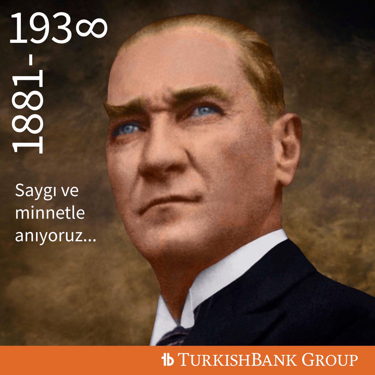 Gazi Mustafa Kemal Atatürk’ü saygı ve minnetle anıyoruz.
#10Kasım