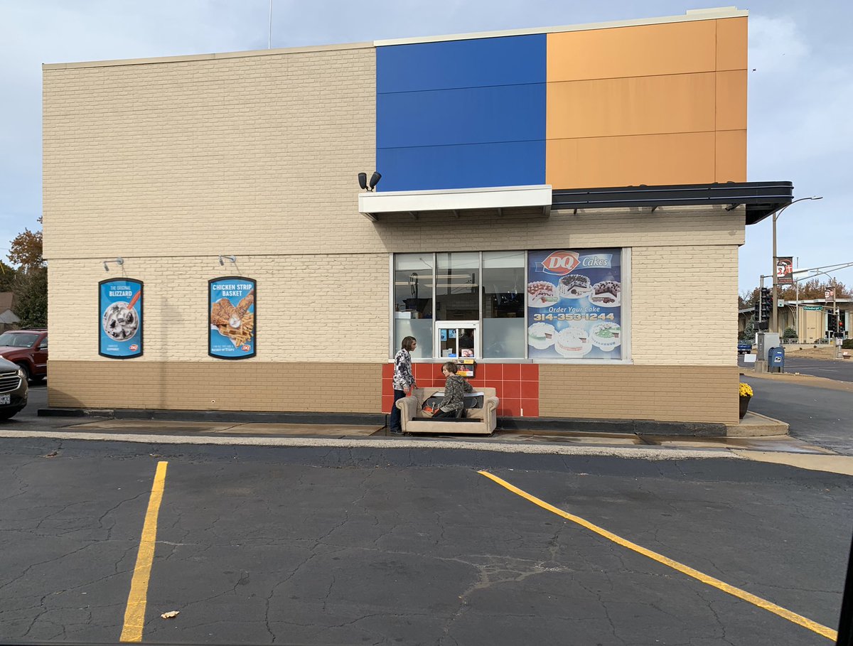 Why bring the ice cream to the couch when you can bring the couch to the ice cream?  

Kids are more resourceful these days.  Way to go STEM kids for making a couch on wheels.   #tisl #channel5news