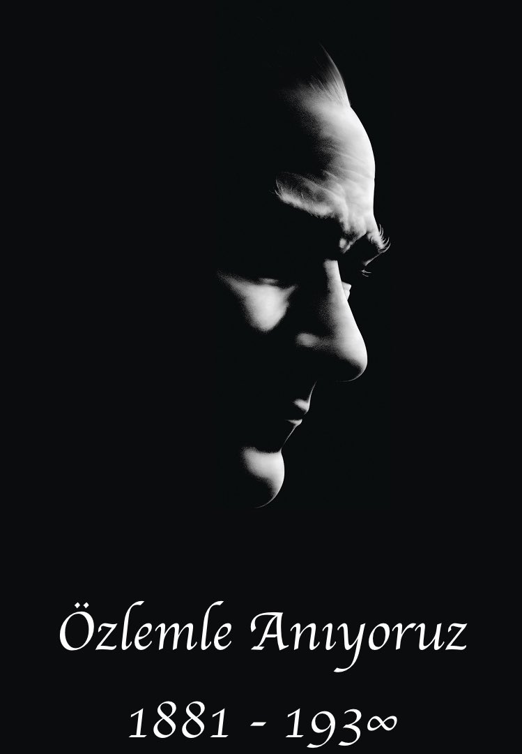#10Kasım1938 #Ataturk #MustafaKemalATATURK #izindeyiz
