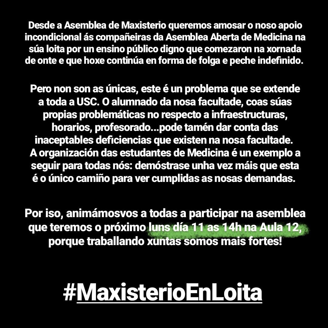Convocatorias Galiza 🔊 tweet media