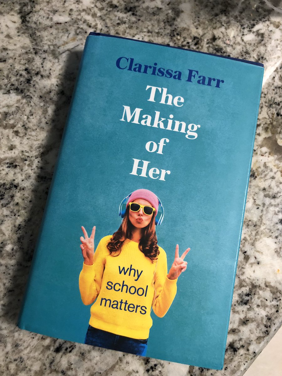 Excited for my next read that just arrived from across the pond. 🇬🇧 @FarrClarissa #TheMakingOfHer