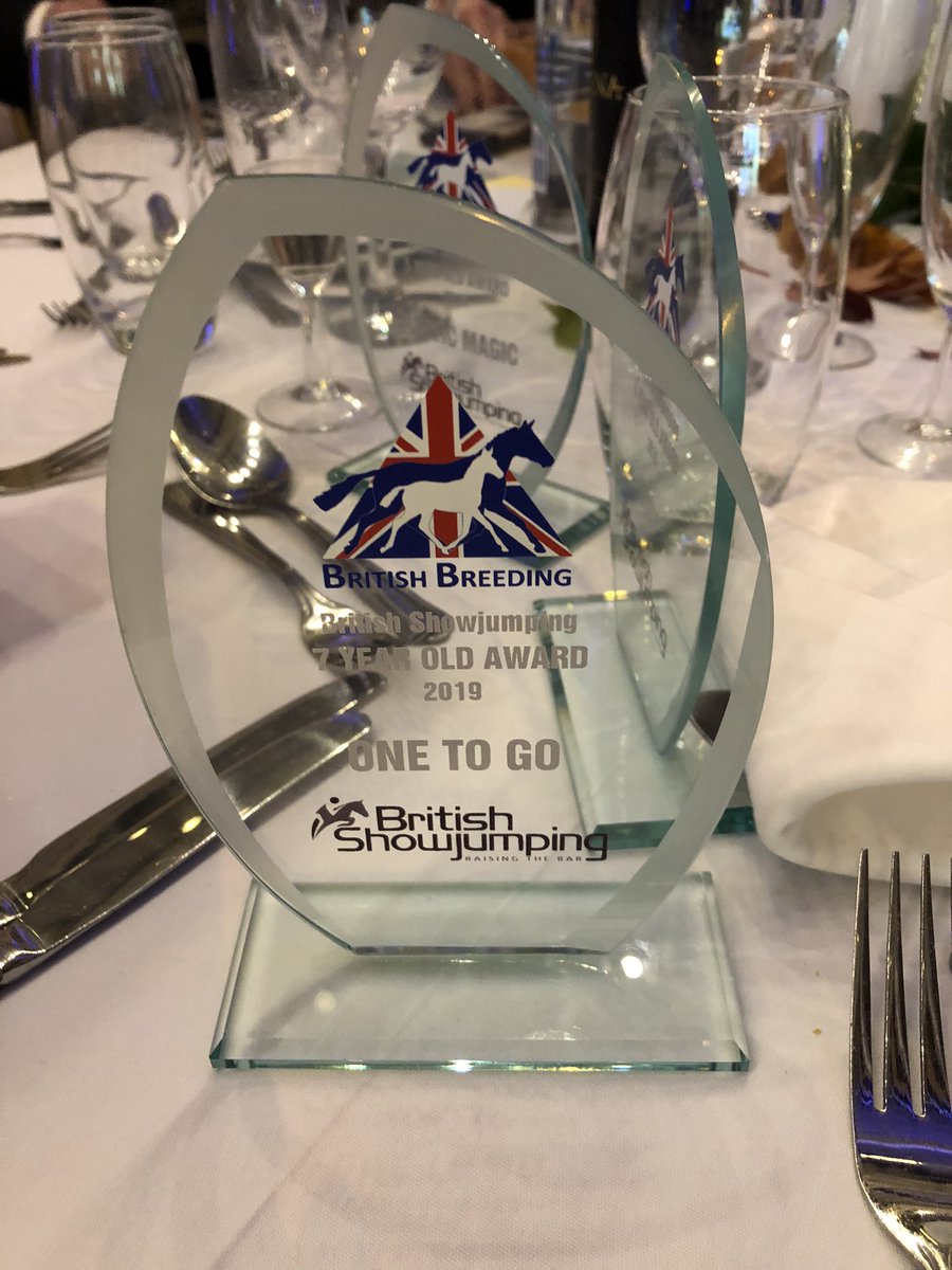 Proud to collect the best <a href="/BritShowjumping/">British Showjumping</a> 7yo British Bred award for <a href="/arclidfarm/">James Davenport</a>  Davenport Horses!