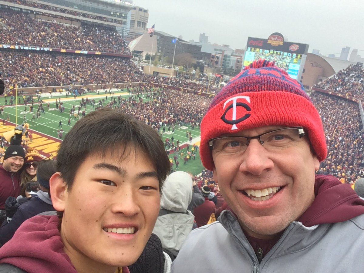 What an amazing experience! Go Gophers!