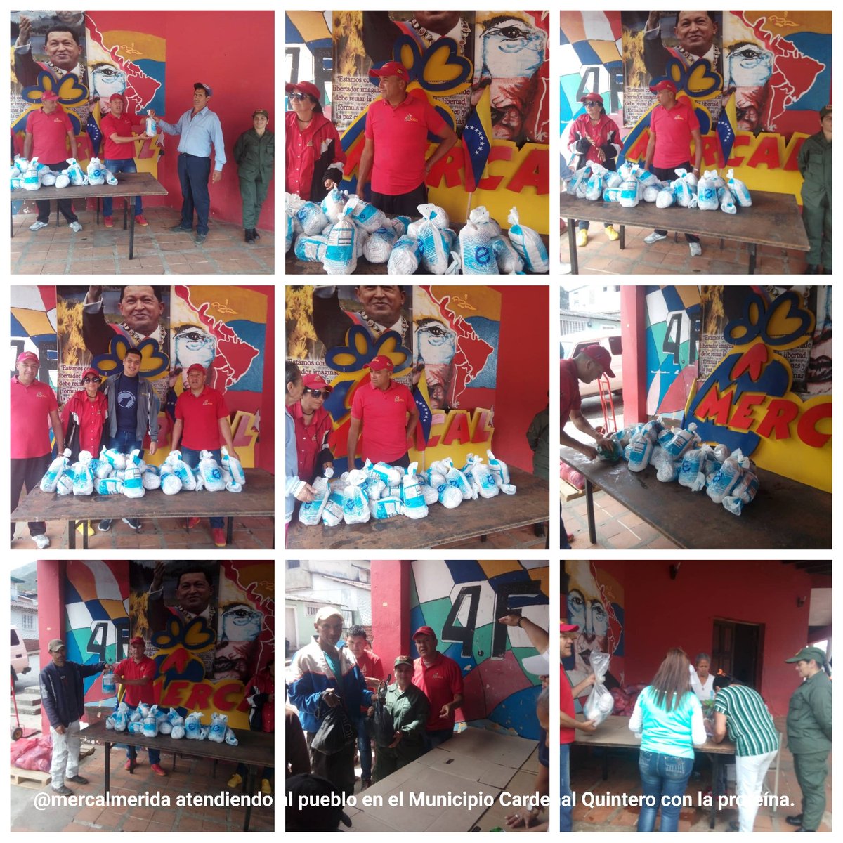 MendezHilman's tweet image. El Municipio Cardenal Quintero recibió proteínas  para el pueblo atendiendo a 1209 familias del páramo Merideño  a través de @MinppalOficial @MercalOficial @mercalmerida siguiendo lineamientos de nuestro Presidente @NicolasMaduro @JFME69 @JEHYSONGUZMAN
