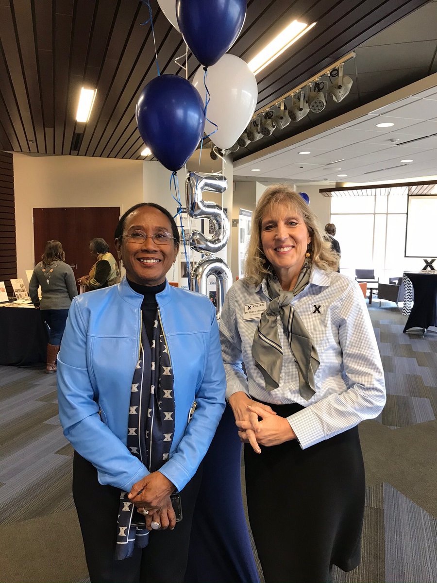 debra_mooney's tweet image. It’s been a great year cochairing the events to honor 50 yrs of 🚺@XavierU with Janice Walker CDIO 

#womenofxu #xualumniweekend