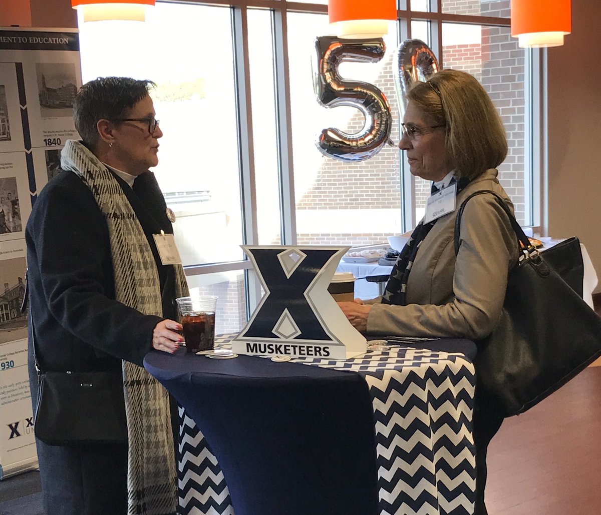 debra_mooney's tweet image. It’s been a great year cochairing the events to honor 50 yrs of 🚺@XavierU with Janice Walker CDIO 

#womenofxu #xualumniweekend