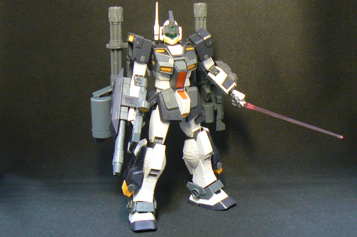 Katsu ｍｇジム ドミナンス フィリップ ヒューズ機 完成 とりあえず素組 塗装したくなった時のためダカールは貼っていません ガンプラ ジム ドミナンス プレミアムバンダイ限定