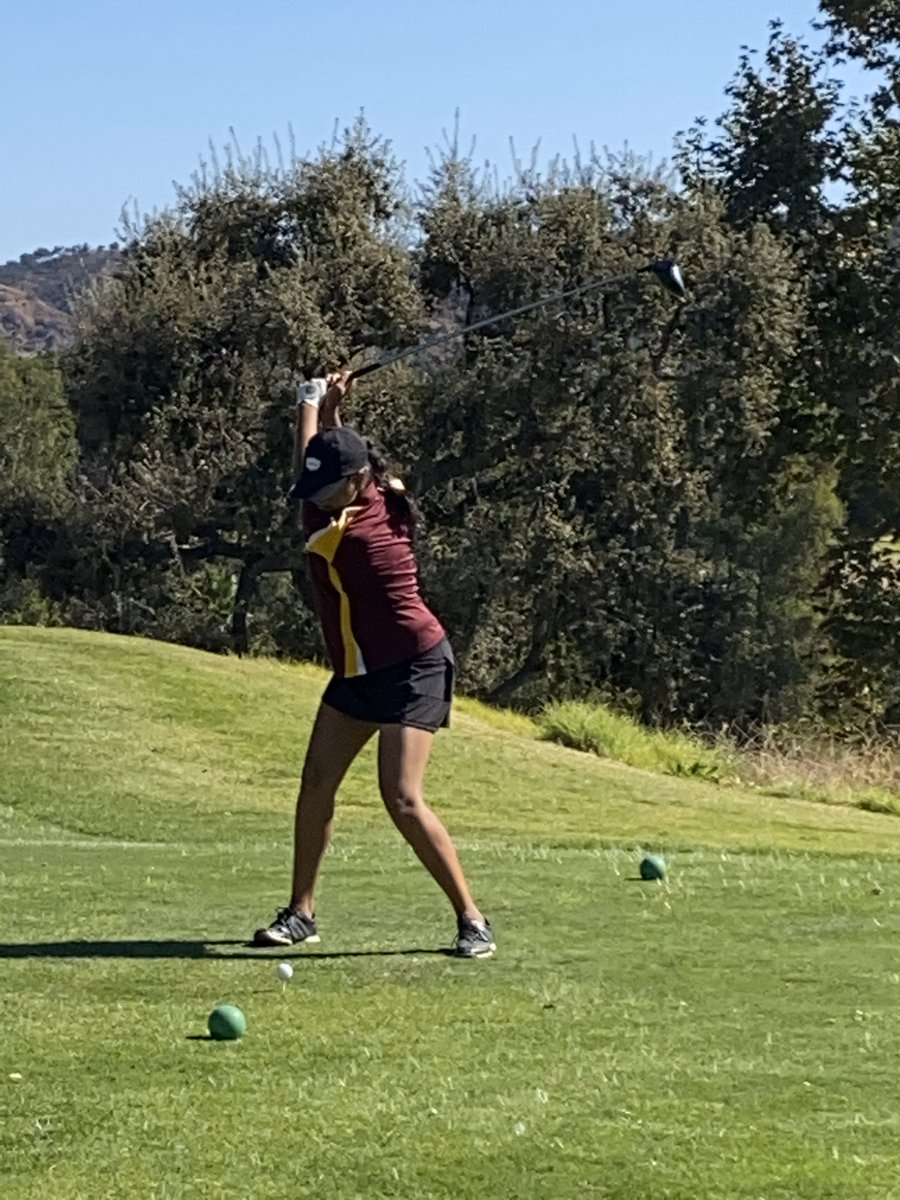 Jiya Dalal shoots a 74 at CIF individual play at Soule  Park and advances to semi finals... great job!