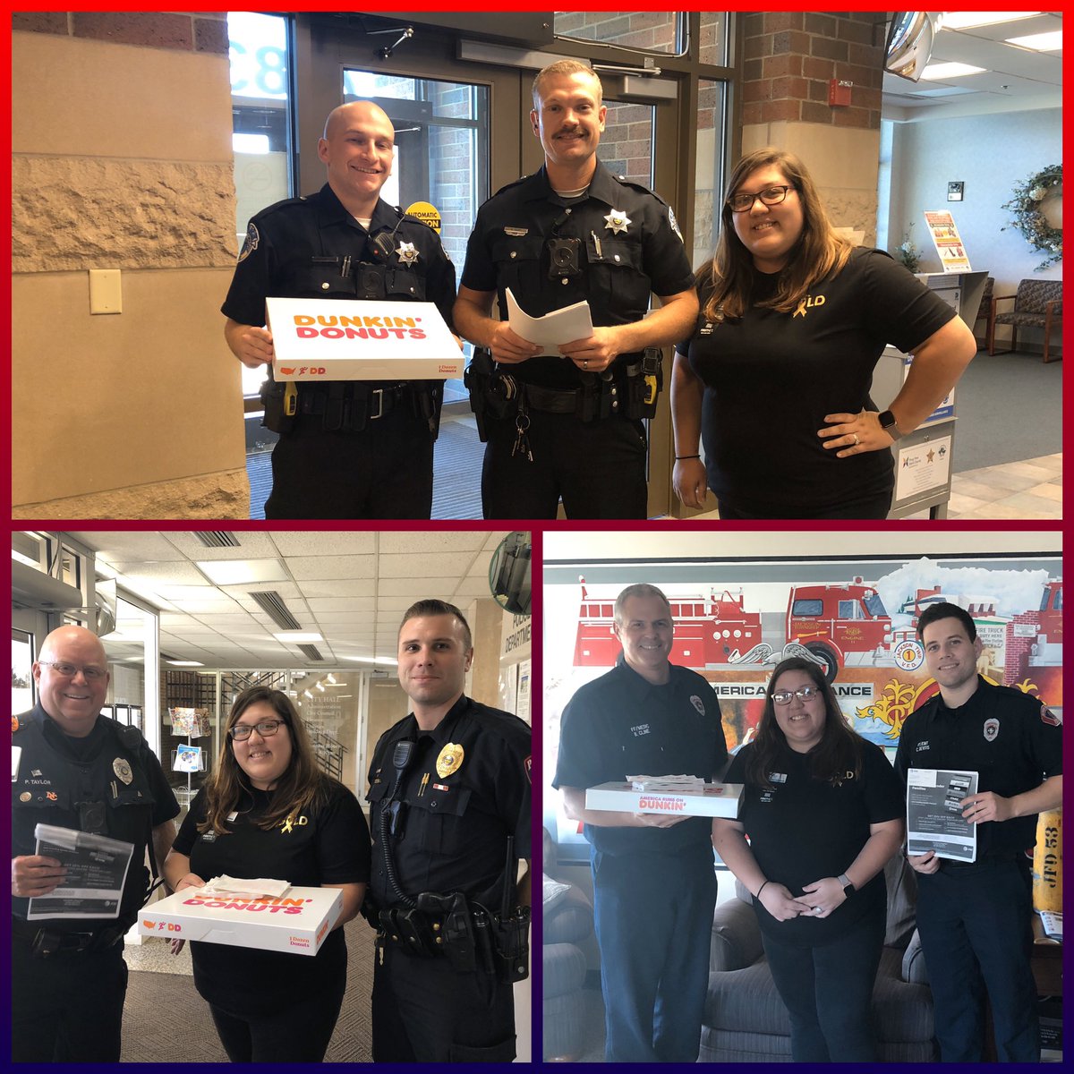 beldenatt's tweet photo. Great visits to celebrate First Responder Appreciation Day with our local police and fire departments here in Canton! 🙂🙌🏻   @ashleebrooke19 #OHPA #FirstResponderAppreciationDay https://t.co/gjqdd8CqEe