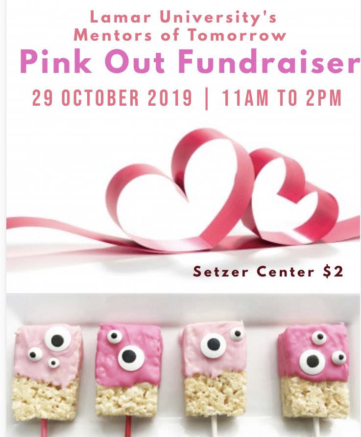 LamarUMOT's tweet photo. NEW LOCATION in the SET !! Bake sale tomorrow come out and support !!💕💕 https://t.co/CvJ9iIcScc
