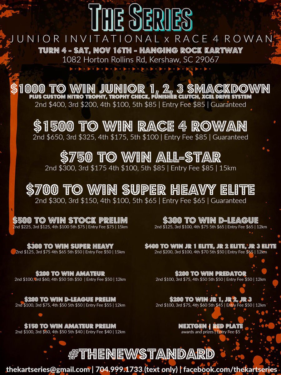 That’s it. That’s the flyer. #orange4rowan #daleSZN #thenewstandard