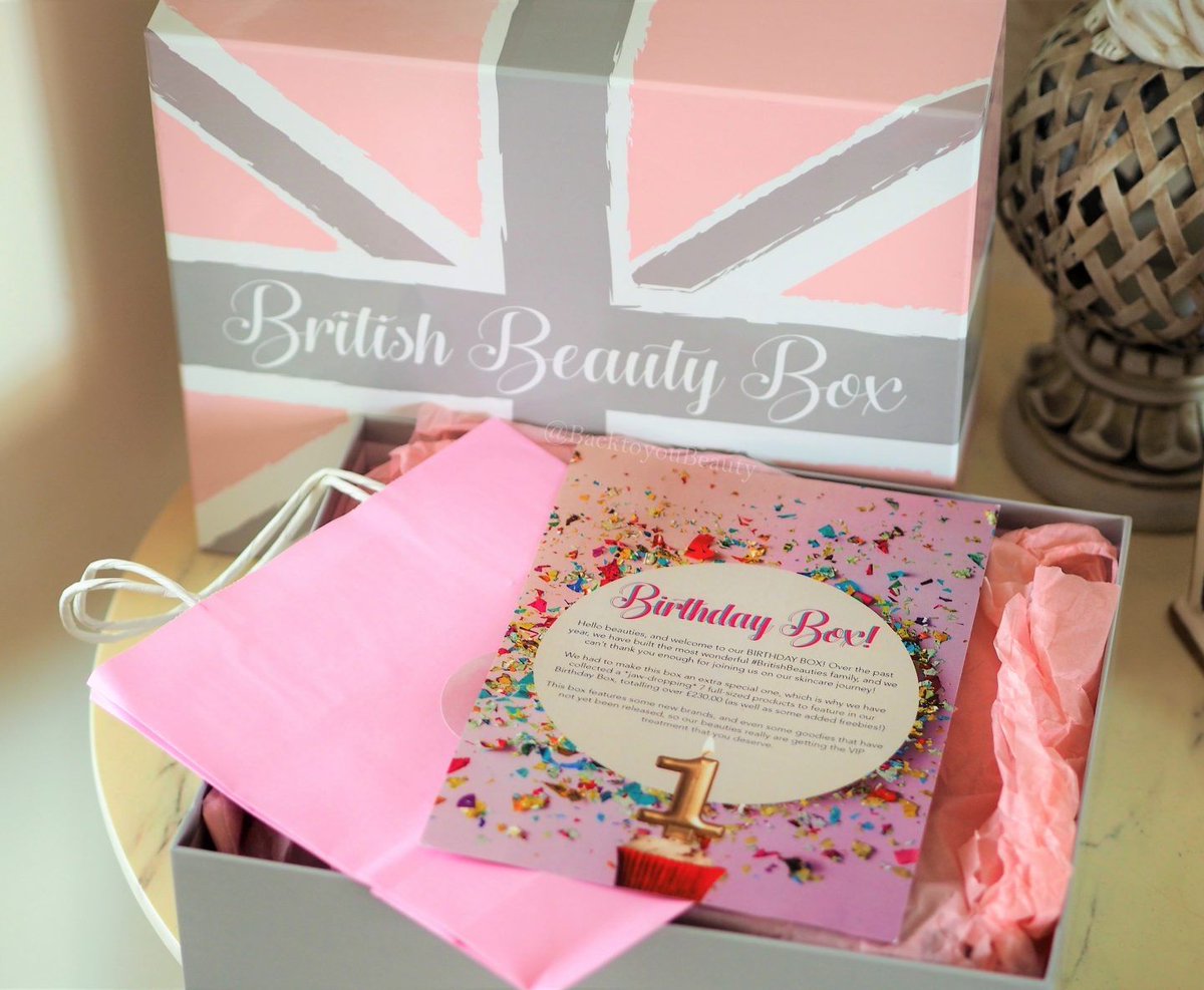 BacktoyouBeauty's tweet photo. PR - The only Beauty Subscription Box i currently feature has turned 1 and their celebratory box of full sized British Beauty Brands is not to be missed!! Click Here : https://t.co/Tuq52LTMKU British Beauty Box #beautyboxsubscription #britishbeautybox https://t.co/L9JpCRXJxv