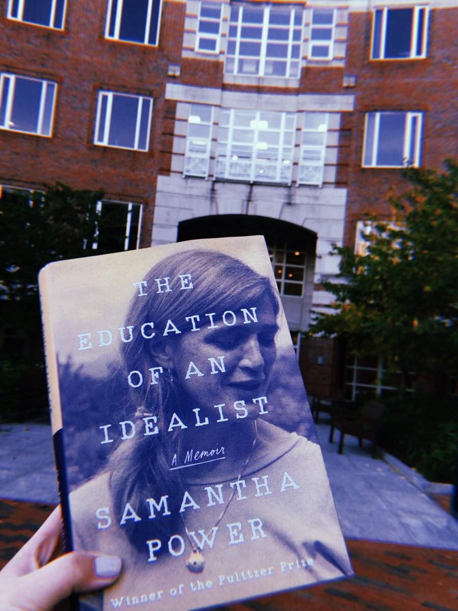 Alex__Rea's tweet image. Couldn’t catch @SamanthaJPower @Kennedy_School so I grabbed her book instead #TheEducationOfAnIdealist 📚
