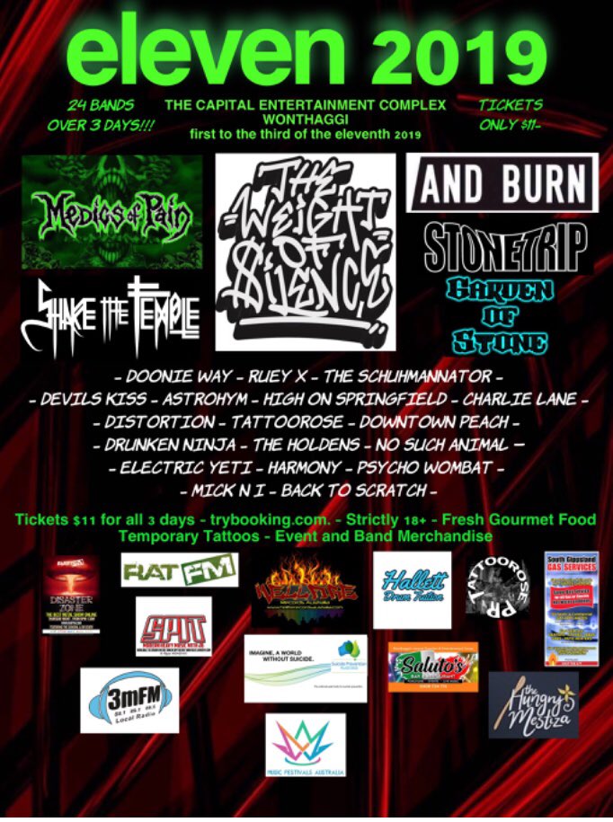 AndBurnRock's tweet photo. Show this weekend https://t.co/qmfmPPXVer