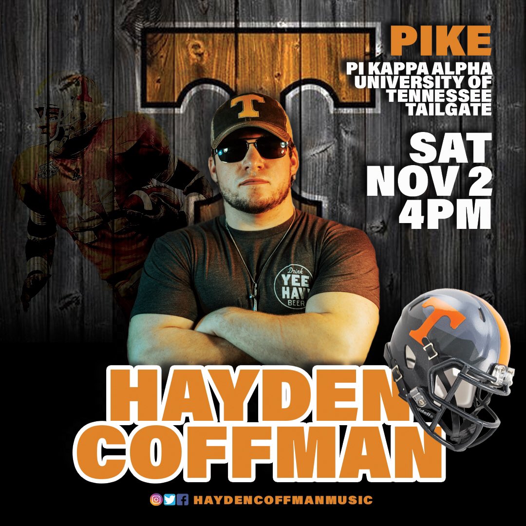 haydencoffmusic's tweet photo. First show back from Texas is in the hometown. Who’s ready?🍊🧐 https://t.co/aYqxuV74Nd
