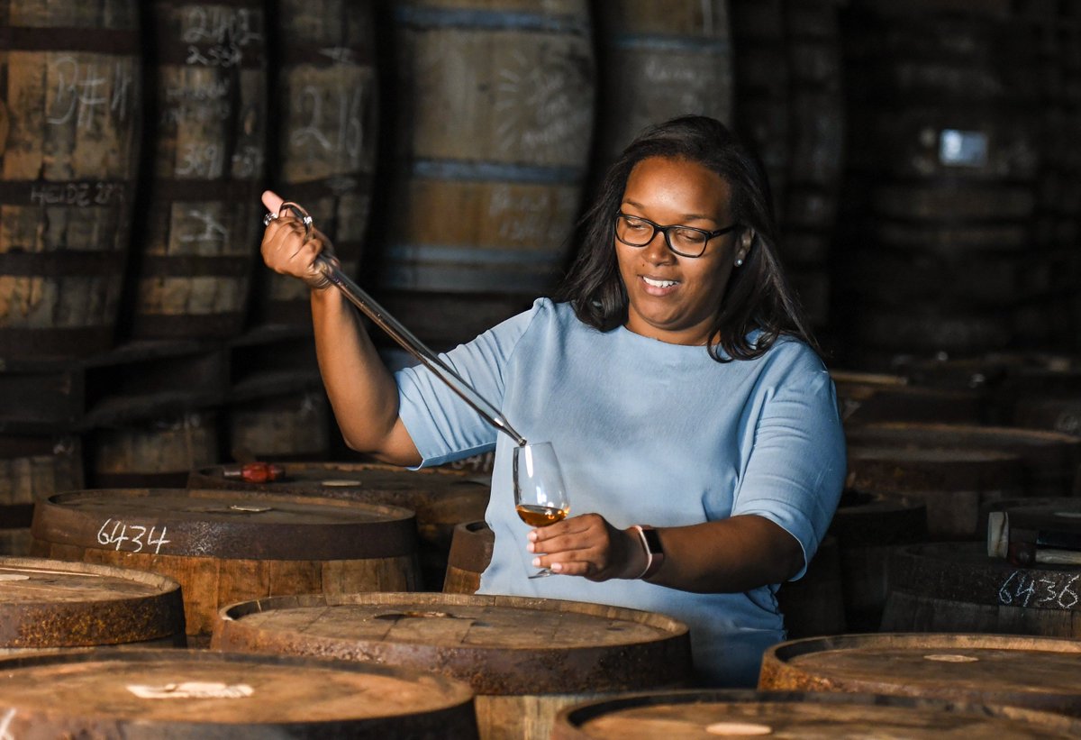 We raise our glass to these women making history and becoming apart of a rare group of master blenders!