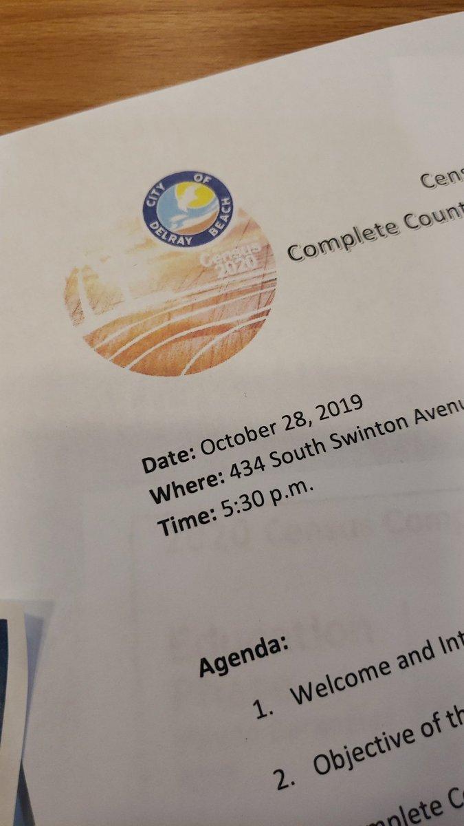 VoteJennJones's tweet photo. Get ready #Census2020 #CountMeInDelrayBeach https://t.co/ksY10rL0L3