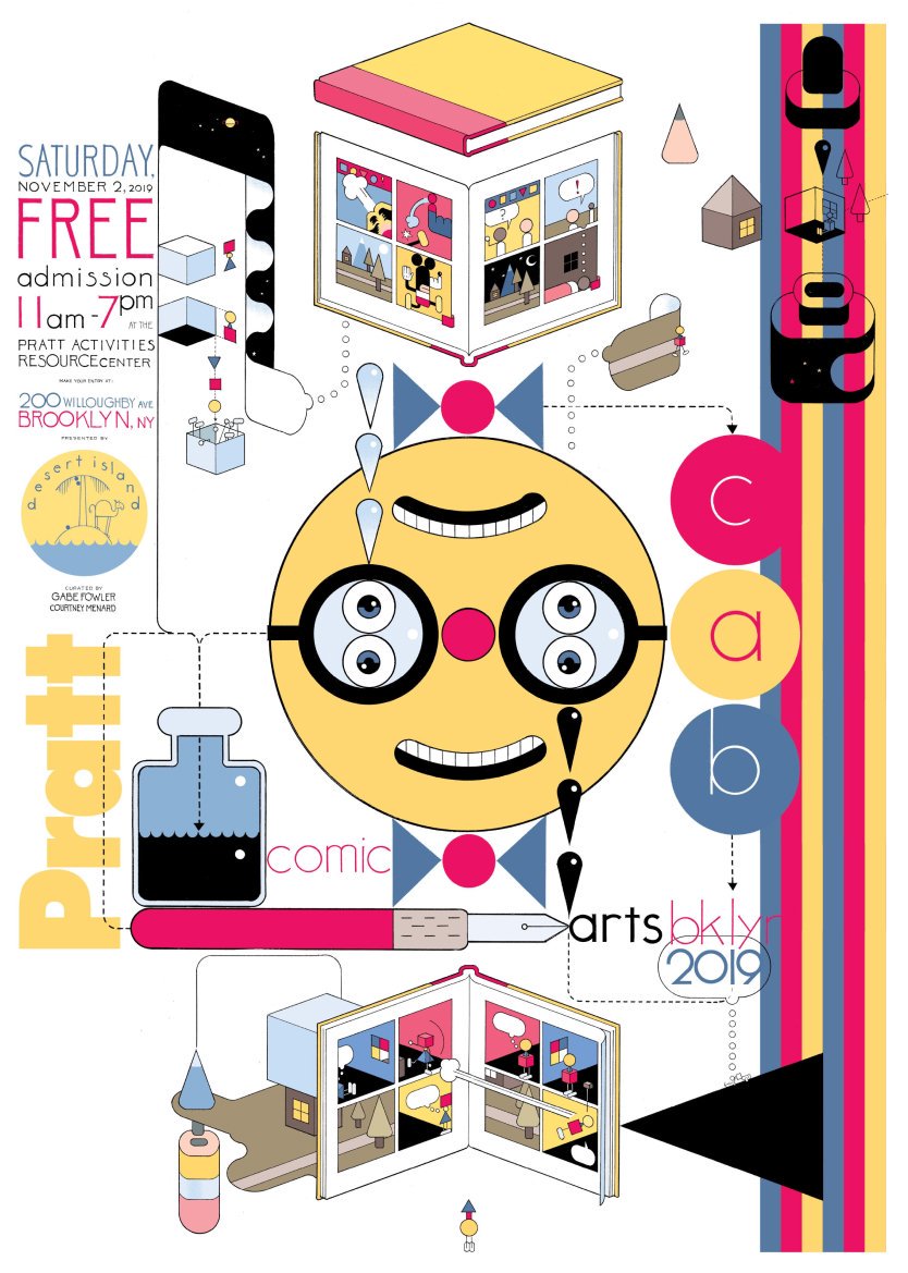 Only a few days until <a href="/ComicArtsBklyn/">Comic Arts Brooklyn</a>. Get your dose of kuš! at table B10, looking forward to meet you!