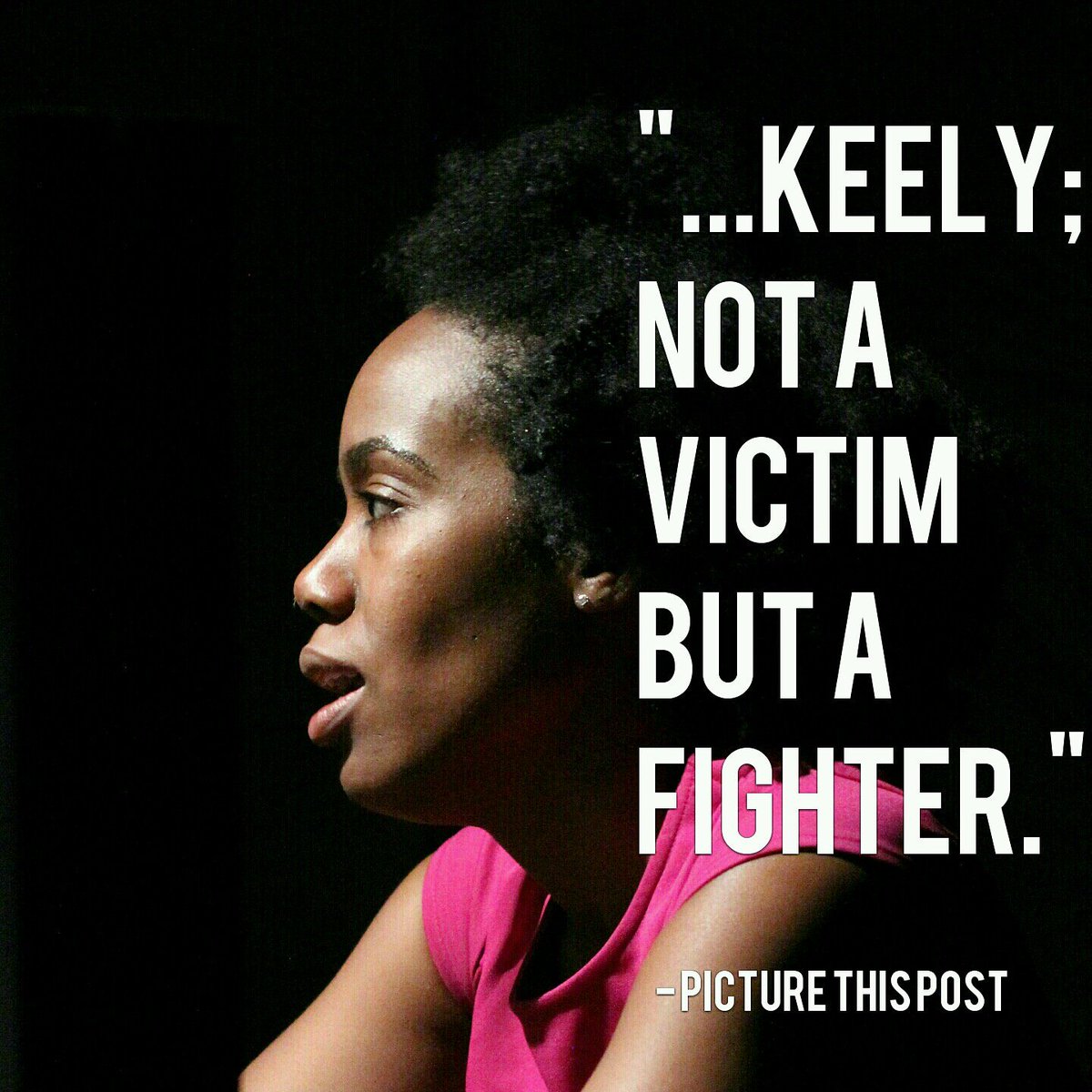 "...something that makes this production (and those painful scenes) so worthwhile is [Keisha] Champagne’s portrayal as Keely; not a victim, but a fighter." - Lauren Lynch, Picture This Post.

KEELY &amp; DU returns Thursday night!

📷 Gracie Meier
#redtwist #keelyanddu #chicago
