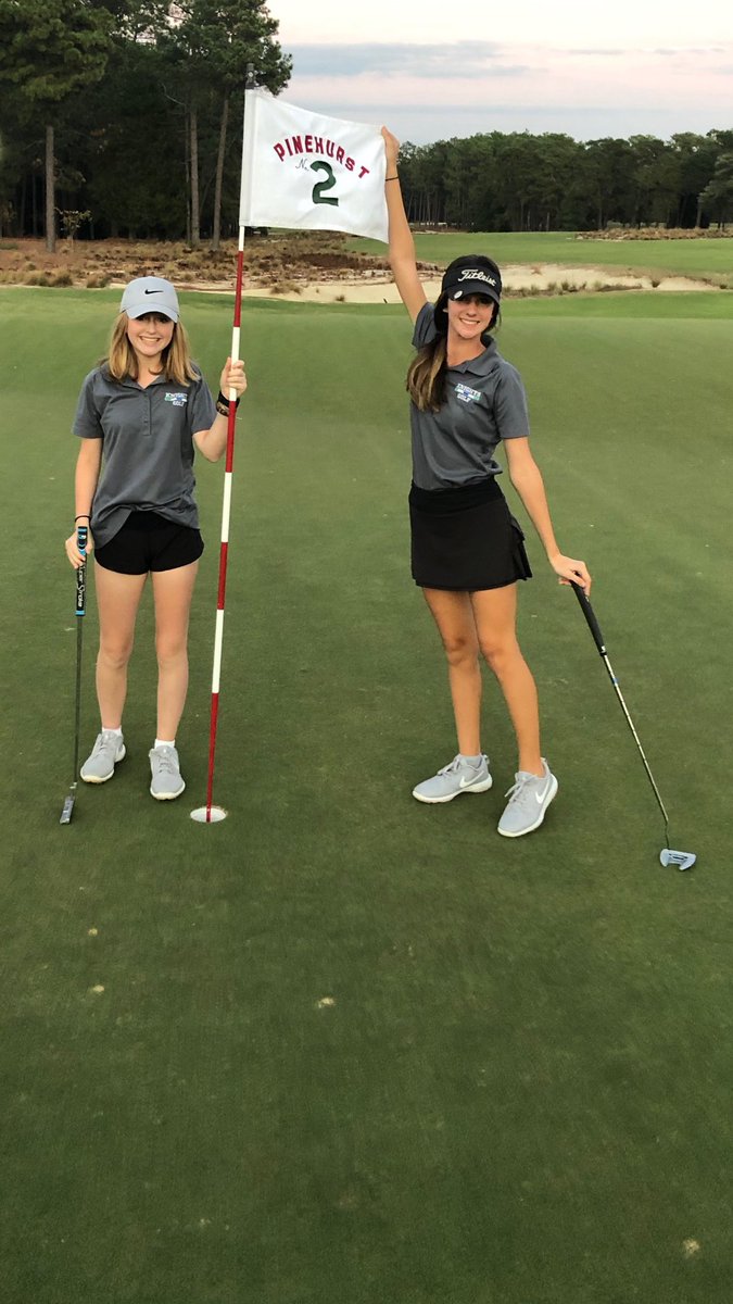 LNCharter_Golf's tweet photo. Day 1 in the books for @LNCharter_Golf ladies Georgia (86) and Tess (93).#NCHSAAGOLF @LNCAthletics https://t.co/tPeZrdB0RL