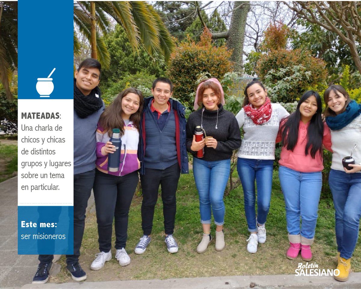 BoletinSalesian's tweet photo. #Mateadas
En la presencia salesiana en la ciudad de Salta, compartieron unos mates para hablar sobre el “ser misioneros”
→ Sus reflexiones dieron origen a esta nota: https://t.co/P1cDKFbKYW https://t.co/3Pdc8rxN4O