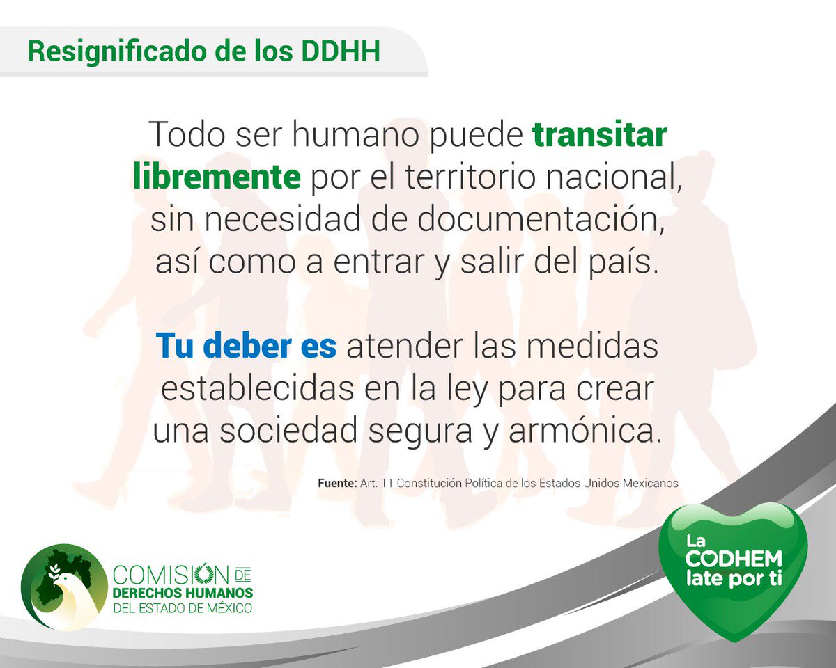Jorge Olvera Garcia בטוויטר El Articulo 11 De La Constitucion Politica De Los Estados Unidos Mexicanos Reconoce Desde 1917 El Derecho De Toda Persona A Transitar Y Residir De Manera Libre En