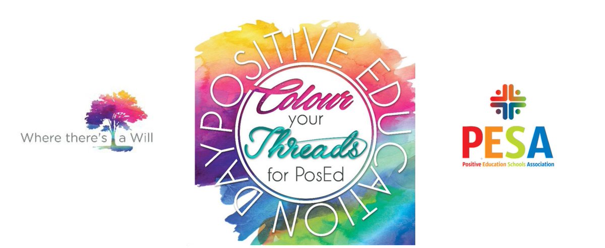 PESA_Aus's tweet photo. It's not too late to register to join our Positive Education Day celebrations on 4 November. Wear colourful clothes and make #PosEd and #wellbeing visible in your school! #ColourYourThreads for Pos Ed REGISTER at https://t.co/49j88TPlCg. For further info: https://t.co/mwBYuwldWB https://t.co/Hoa6wE0kf4