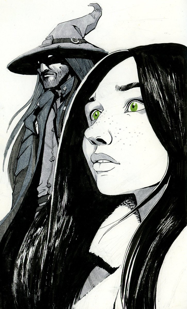rhunstoryteller's tweet photo. #inktober day 28
“Was it always.. like that? I mean before..”Leithe’s eyes were wide and bright with new knowledge, or probably, with ancient memory. Raido kept silent for a long while, his expression hard to read under the shadow cast by a wide-brimmed hat.
#raido
#raidothebook https://t.co/htYvLaVZRT