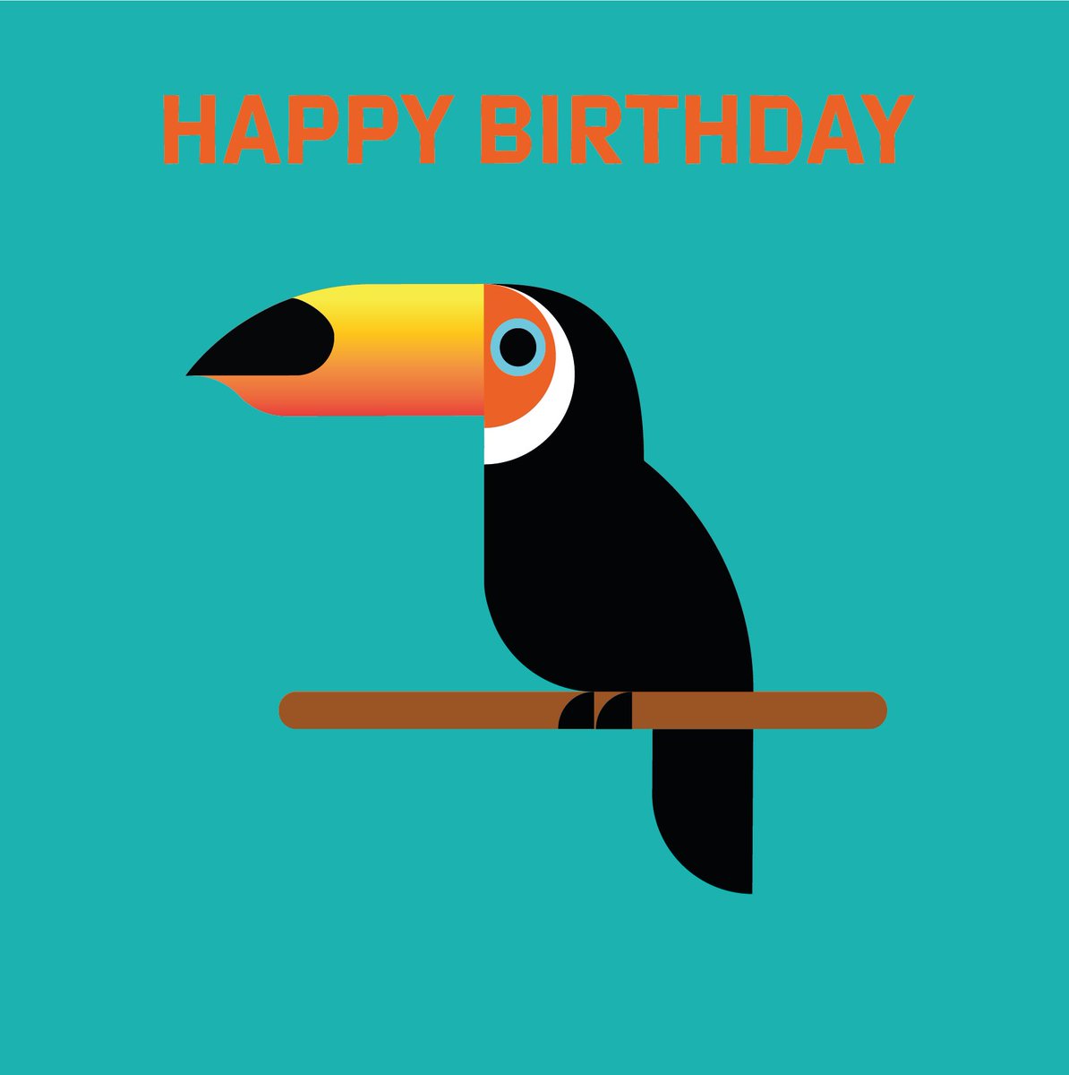 pippopdesigns's tweet photo. #TerrytheToucan is available as a square #birthdaycard or #print https://t.co/ZYl6VePA84