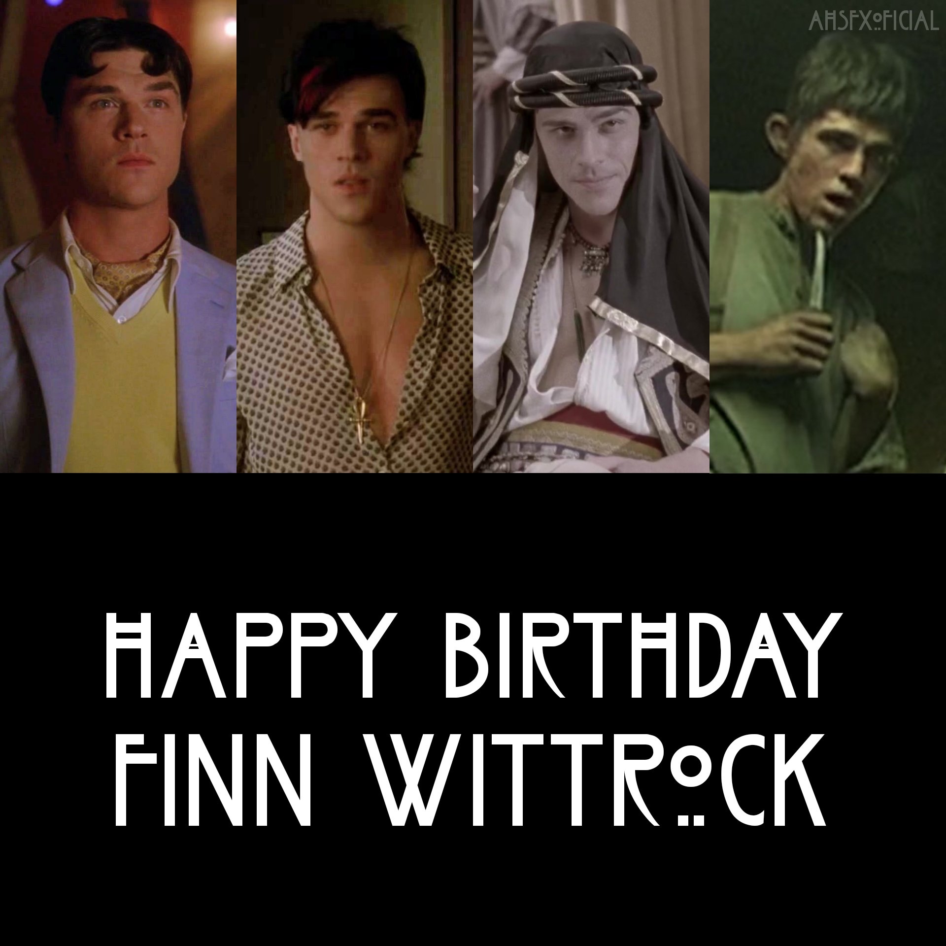 Finn Wittrock está completando 35 anos hoje!
Happy Birthday Finn  Qual seu personagem favorito? 