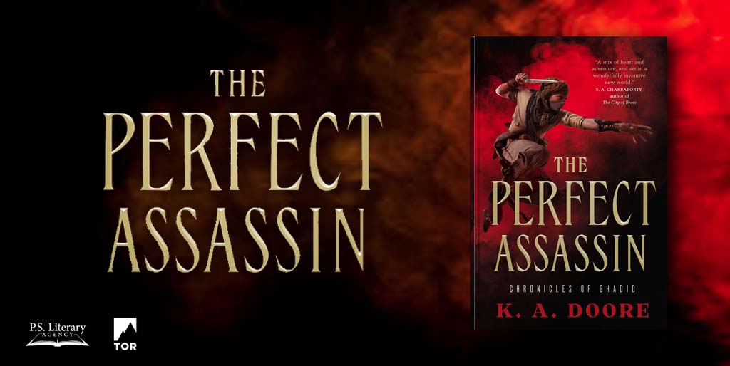PSLiterary's tweet photo. "[Amastan] knew how to kill a person a hundred different ways and yet here he was, afraid of a corpse." 

- From #ThePerfectAssassin by @KA_Doore 📖 #TeaserTuesday https://t.co/BWTskuR7sH