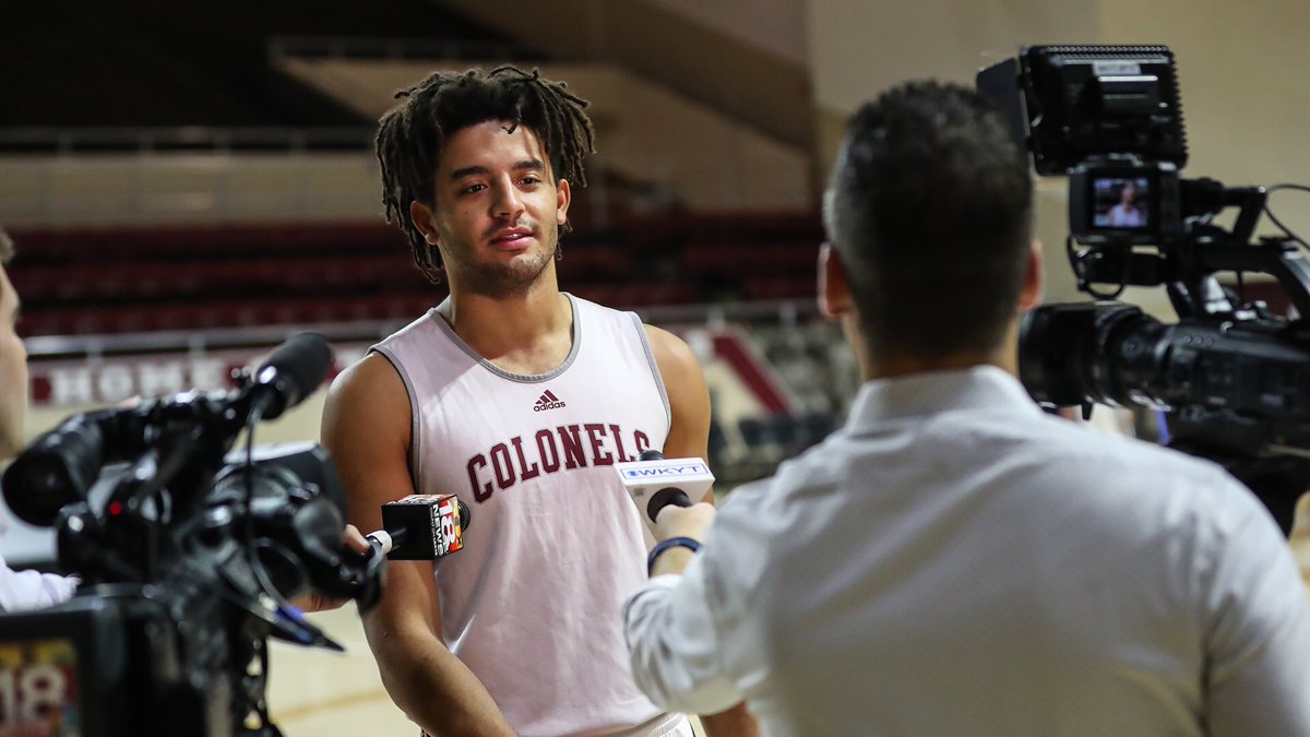 EKUHoops's tweet photo. We love the opportunity to promote our brand in front of the camera.

#MediaDay
#CompeteFor40 https://t.co/UJcmKTVPrI
