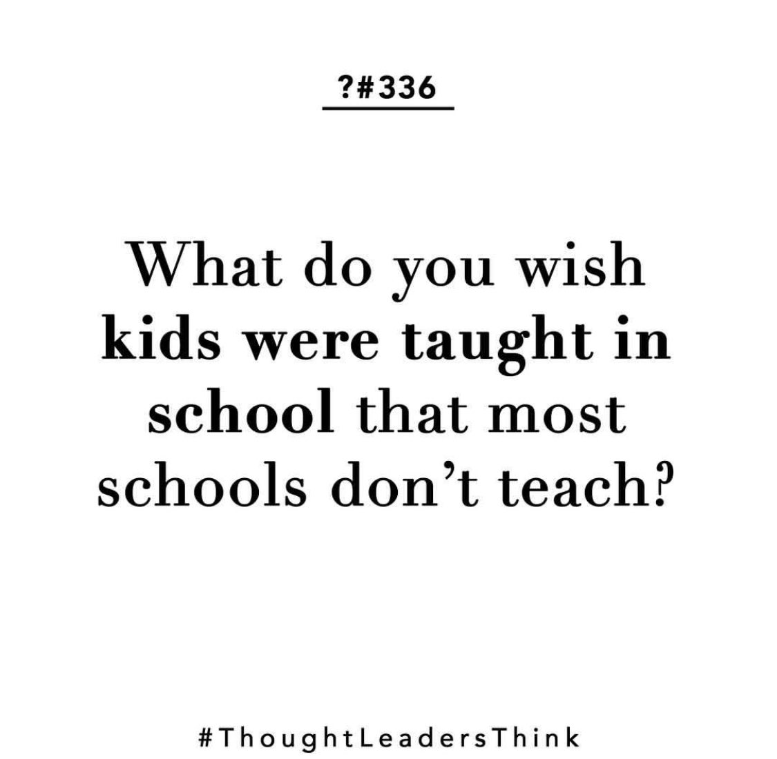 support_a_teach's tweet image. “What do you wish kids were taught in school that most schools don’t teach?”