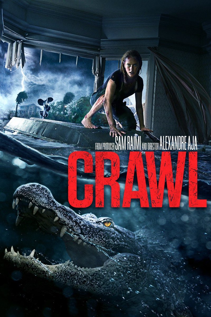 Technology is dangerous but so is Mother Nature. Up next at number 24 CRAWL.