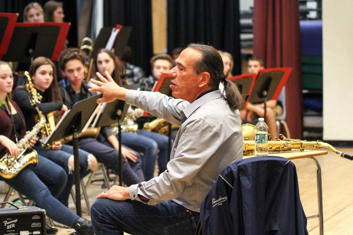 NKHS_Music's tweet photo. Thank you @YamahaMusicUSA for sponsoring a Jazz Workshop with saxophonist Dan Moretti. Our Jazz and CTE students enjoyed playing for Dan and the constructive criticism will definitely help us raise our performance level.
@nk_schools @Mrs_SweetNKHS @NKArtsCouncil @NAfME https://t.co/YKAl2AHyiN